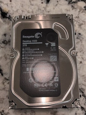 Apple Seagate Barracuda 3TB 6G SATA 7.2K Internal 3.5" HD Hard Drive ST3000DM001 - Image 1 of 4