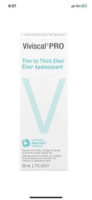 Viviscal Professional Elixir fino a grueso biotina colágeno queratina 1,7 fl oz Foto 1 de 3