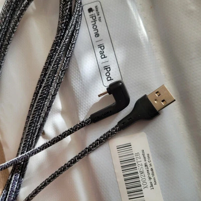 Paquete de 6 cables USB iPhone modelos 6-13, iPads cable cargador rápido NUEVO ENVÍO GRATUITO Foto 1 de 3