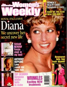 Australian Women's Weekly - March 1994 - Diana, Anthony Hopkins + Rachel Hunter - Picture 1 of 3