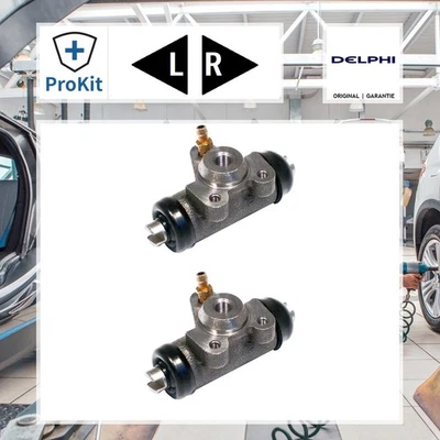 2x ORIGINAL® Delphi Radbremszylinder Hinten, Links, Rechts für Wartburg 353 - Bild 1 von 4