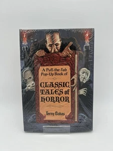 CLASSIC TALES OF HORROR (PULL-THE-TAB POP-UP BOOK) By Terry Oakes - RARE SEALED - Picture 1 of 2