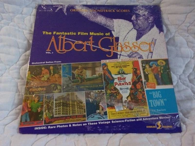 THE FANTASTIC FILM MUSIC OF ALBERT GLASSER LP NEW SCI-FI HORROR TV SOUNDTRACKS - Image 1 of 4