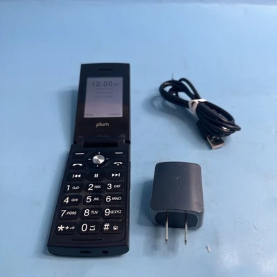 Teléfono abatible Plum Flipper 4G LTE 4G LTE, fácil de usar, para TMobile Foto 1 de 4