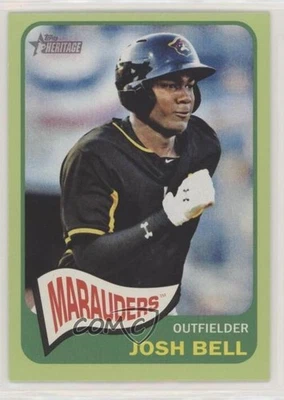 2014 Topps Heritage Minor League Edition Green Josh Bell #41 - Image 1 of 2