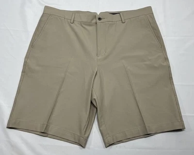 Dunning Golf Men's Shorts Size 38 Beige Chino Performance Casual Preppy - Imagem 1 de 4