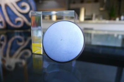 Tapa de lente trasera plateada genuina Leica ORYFO 14050 LTM (M39) (#9130) Foto 1 de 3