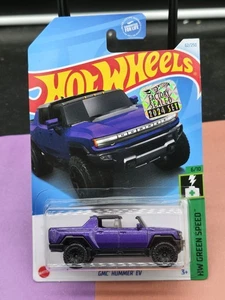 Hot Wheels # 62 / 250 GMC Hummer EV Purple Model Truck HW Green Speed 6 / 10 - Bild 1 von 2