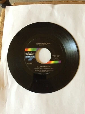 45 RPM ELLA WASHINGTON -SOUND STAGE 7 SS7-2621 WHITE SLEEVE 1969 VG+ - Image 1 of 4