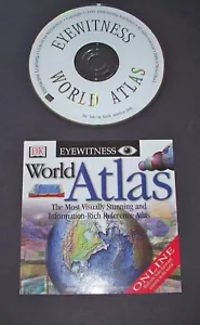 Eyewitness World Atlas CD-ROM - Instructional Interactive Windows 95/98 - Picture 1 of 3