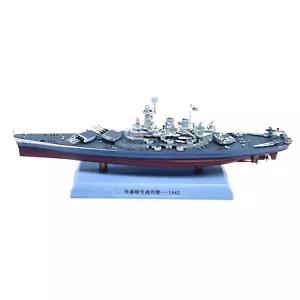 1 Stück 22cm 1/1000 WWII USS Washington BB-56 Schlachtschiff Fertig Sammlung Modell - Bild 1 von 11