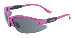Global Vision Cougar Pink Women’s Motorcycle Safety Glasses Anti Fog Lens Z87.1 - Picture 1 of 19