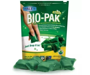 Casa rodante Walex Bio-Pak "Fresh Scent" barco camping tanque de retención gotas de residuos BIOPPBG - Imagen 1 de 1