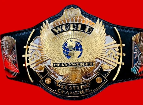 Winged Eagle Championship Wrestling Replica Title Belt Brass 2mm Adult Cover