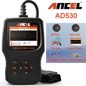 Ancel AD530 OBD2 Scanner Full OBD2 Check Engine Battery Tester Diagnostic Tool - Picture 1 of 8