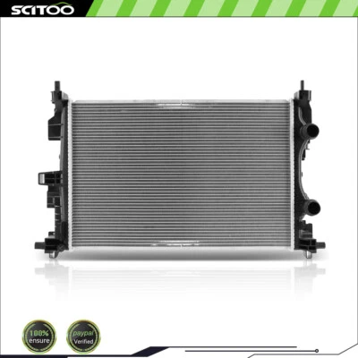 13687 Aluminum Radiator For 2017 2018 2019 2020-2022 Jeep Compass w/o Oil Cooler - Imagem 1 de 4