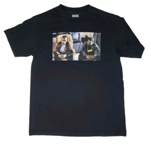 DGK Paid In Full Menace Friday Hood Movie Black T Shirt Men's Size Medium - Picture 1 of 8
