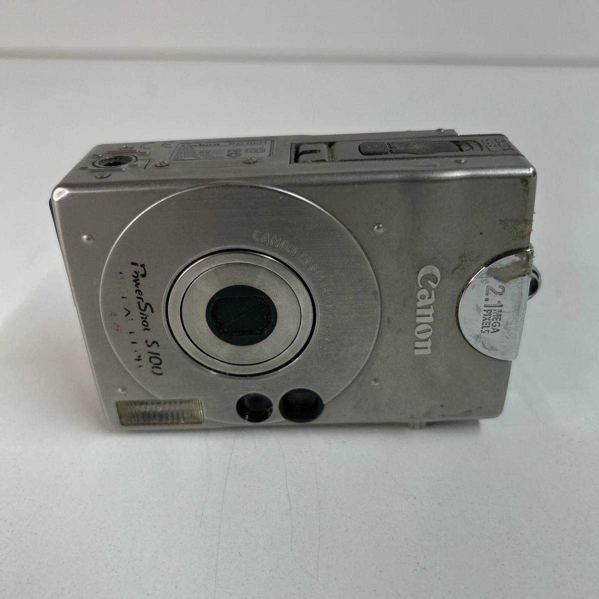 3805 Canon PowerShot S100 シルバー ジャンク 3805 Canon PowerShot S100 シルバー ジャンク カメラ