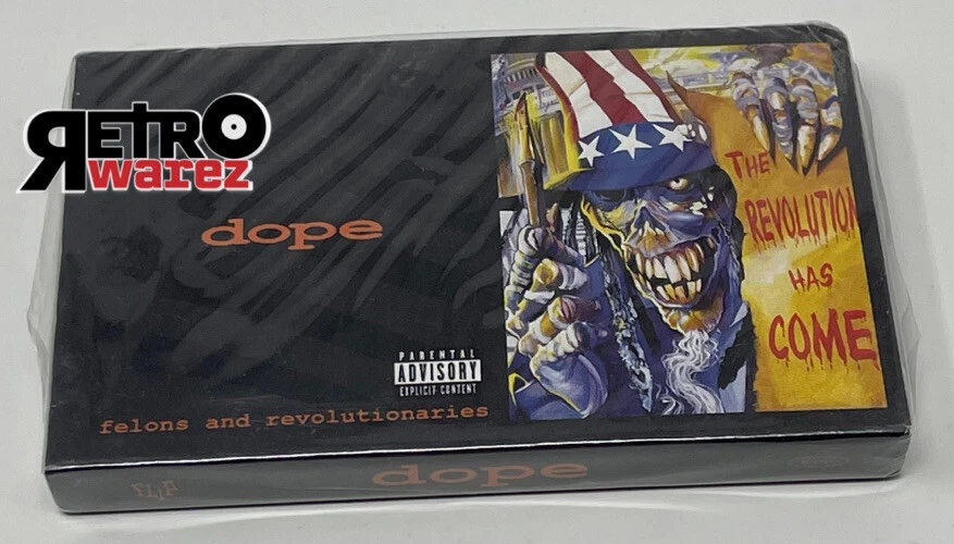 DOPE The Revolution Has Come Cassette Tape SAMPLER SEALED metal rare rap - Image 1 of 2