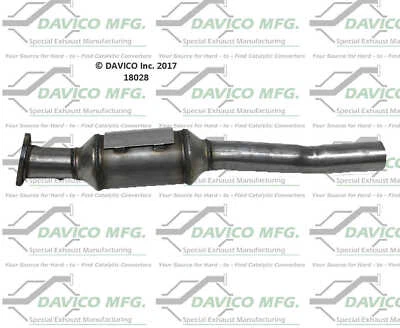 Convertidor catalítico-ajuste exacto Davico 18028 para 00-03 Audi A8 Quattro 4,2 L-V8 Foto 1 de 3