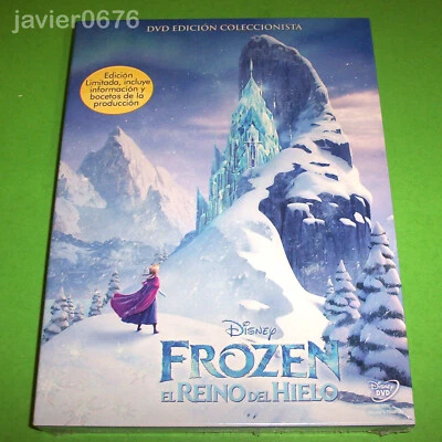 FROZEN EL REINO DEL HIELO DISNEY DVD NUEVO Y PRECINTADO EDICION COLECCIONISTA - Imagen 1 de 4