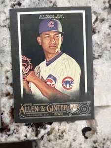 2020 TOPPS ALLEN GINTER X ROOKIE CARD CHICAGO CUBS ADBERT ALZOLAY #181 - Picture 1 of 1