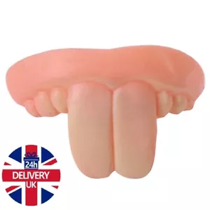 Funny Rotten Goofy Fake Teeth Dress Up Halloween Party Pranks UK Seller - Picture 1 of 1