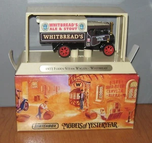 Matchbox Yesteryear Great Beers YGB11 Foden Steam Wagon Whitbread No Holes - Picture 1 of 4