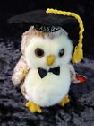 TY Beanie Baby - SMARTER the 2002 Owl -Rare 