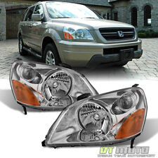 For 2003 2004 2005 Honda Pilot Headlights Headlamps Replacement 03-05 Left+Right