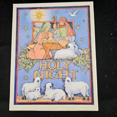 Susan Winget Holy Night Nativity Christmas Cards 1993 Lang Classic 17 / Box - Image 1 of 4