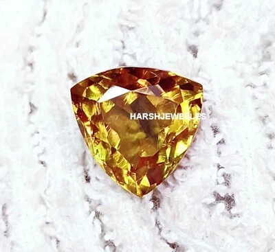 Alexandrite Color Change Trillion Cut 10 to 12 Ct Certified Loose Gemstone H240 - Image 1 of 4