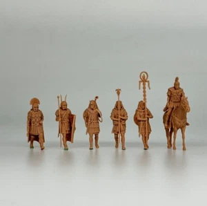 Römische Legionäre Ritter 6 Figuren Resinmodell historische Miniatur im Maßstab 1:72 - Bild 1 von 6