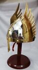 Medieval Knight Viking Helmet Armor Winged Norman Helm Fully Wearable w/ Liner