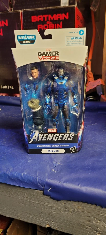 HASBRO MARVEL LEGENDS AVENGERS IRON MAN 6" ACTION FIGURE BAF JOE FIXIT WAVE 2020