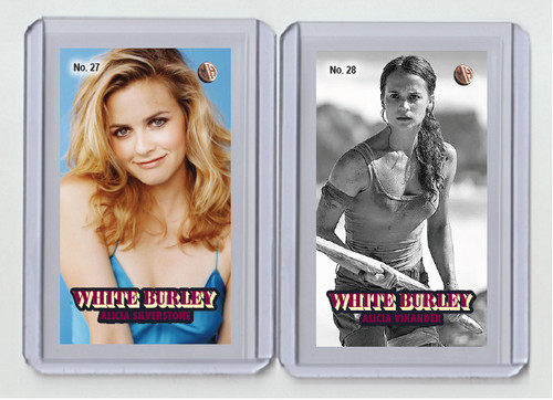 Alicia Silverstone rare MH White Burley 'd 2/3 Tobacco card no. 27 eBay