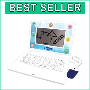 Interactive English/Spanish Learning Laptop for Kids - 170 Fun Educational Games - Picture 1 of 8