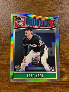 2025 Bowman Chrome - Coby Mayo RC Rookie Of The Year Favorites #ROY-2 Orioles - Bild 1 von 2