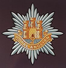 The Royal Anglian Regiment Vinyl Sticker Army Military Memorabilia 🇬🇧