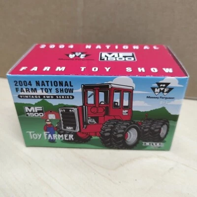 Ertl 2004 Toy Farmer 1/64 Massey Ferguson MF 1500 4WD Tractor #16118A NIB - Image 1 of 4