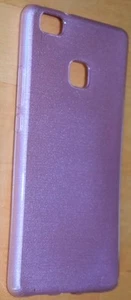 HUAWEI P9 LITE - Coque ROSE Jelly Case Brush NEUF NEW - Imagen 1 de 1