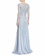 theia appliqu periwinkle tulle