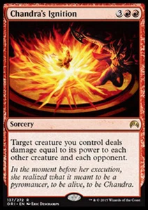 MTG CHANDRA's IGNITION PLAYED - SCINTILLA DI CHANDRA - ORI - MAGIC - Picture 1 of 1