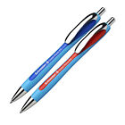 SCHNEIDER Kugelschreiber Kuli Slider Rave XB, 2er Set blau und rot