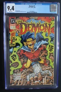 DEMON 1 Jason Blood Etigran Merlin Glenda Randu Hell 1990 JLD Alan Grant CGC 9.4 - Picture 1 of 3