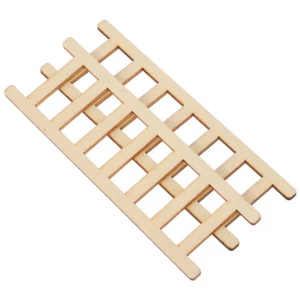  2 Pcs Mini Ladder Decoration Miniature Dollhouse Ladders Furniture - Picture 1 of 12