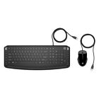 HP Pavilion Wired Keyboard and Mouse 200 Black 9DF28AA