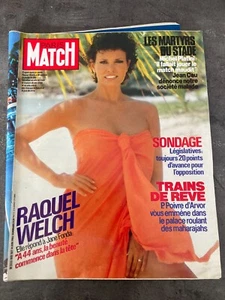 PARIS MATCH Nr. 1881 14. Juni 1985 Raquel Welch Sylvester Stallone Renucci J45 - Bild 1 von 1