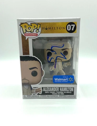 LIN-MANUEL MIRANDA ALEXANDER HAMILTON SIGNED AUTOGRAPH FUNKO POP BECKETT BAS Cover