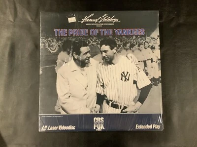 The Pride Of The Yankees-2 Laser Videodiscs-Baseball Movie-The Lou Gehrig Story - Image 1 of 4